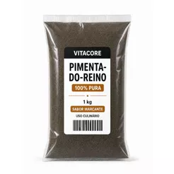 Pimenta Do Reino Em Pó Preta 1kg Moída Premium Envio Full