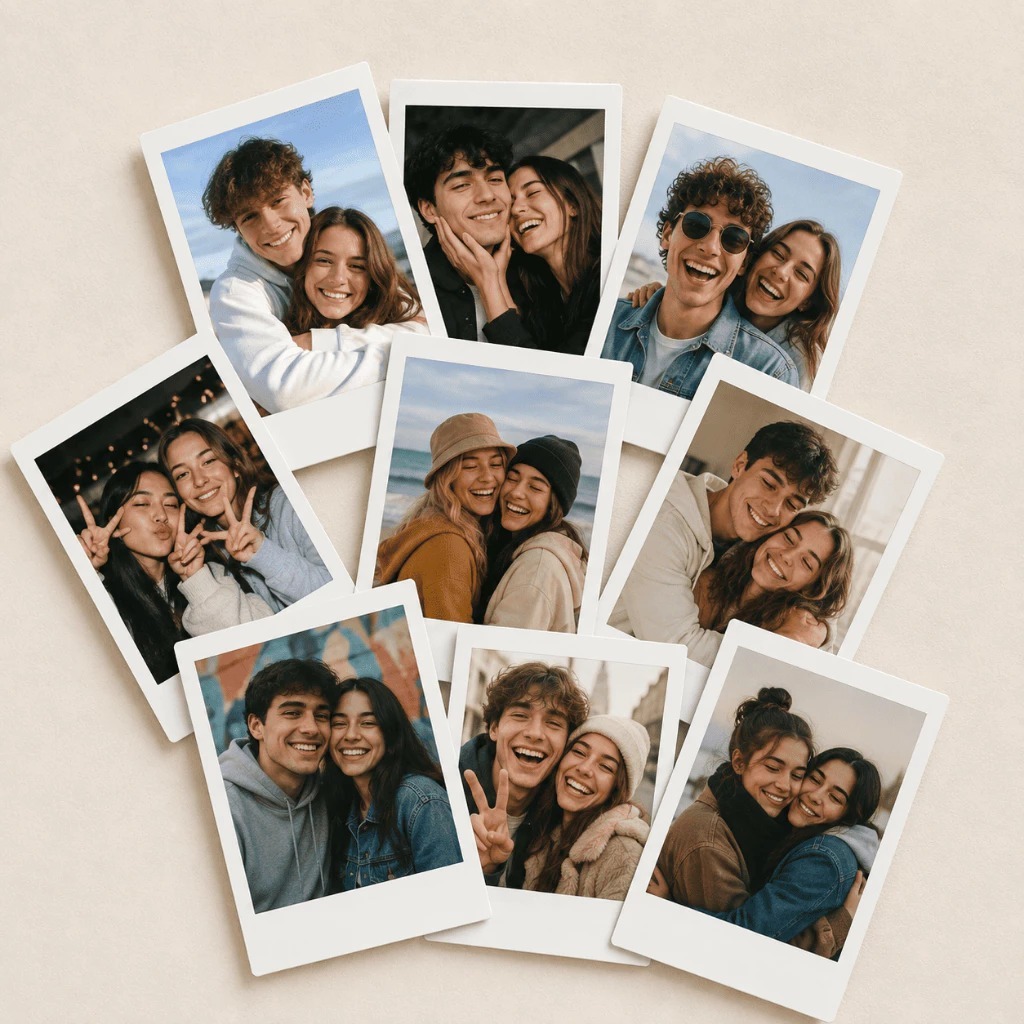 Mini Foto Polaroide 6,5 x 6,5 (CAPINHA DO CELULAR) ENVIO NO MESMO DIA