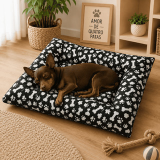 Cama Pet Colchonete para Cachorro e Gato, Envio Rapido, lavável, fundo impermeavel, nos tamanhos, 50x50 , 60x50 , 70x50.