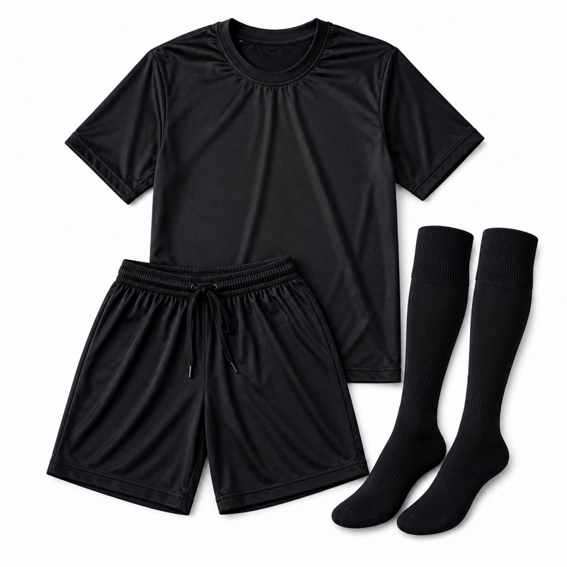 Conjunto Infantil Esportivo Camisa Short + Par de Meião Futebol 6 ao 14
