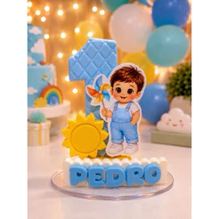 Vela Biscuit 365 Sorrisos Personalizado envio rápido