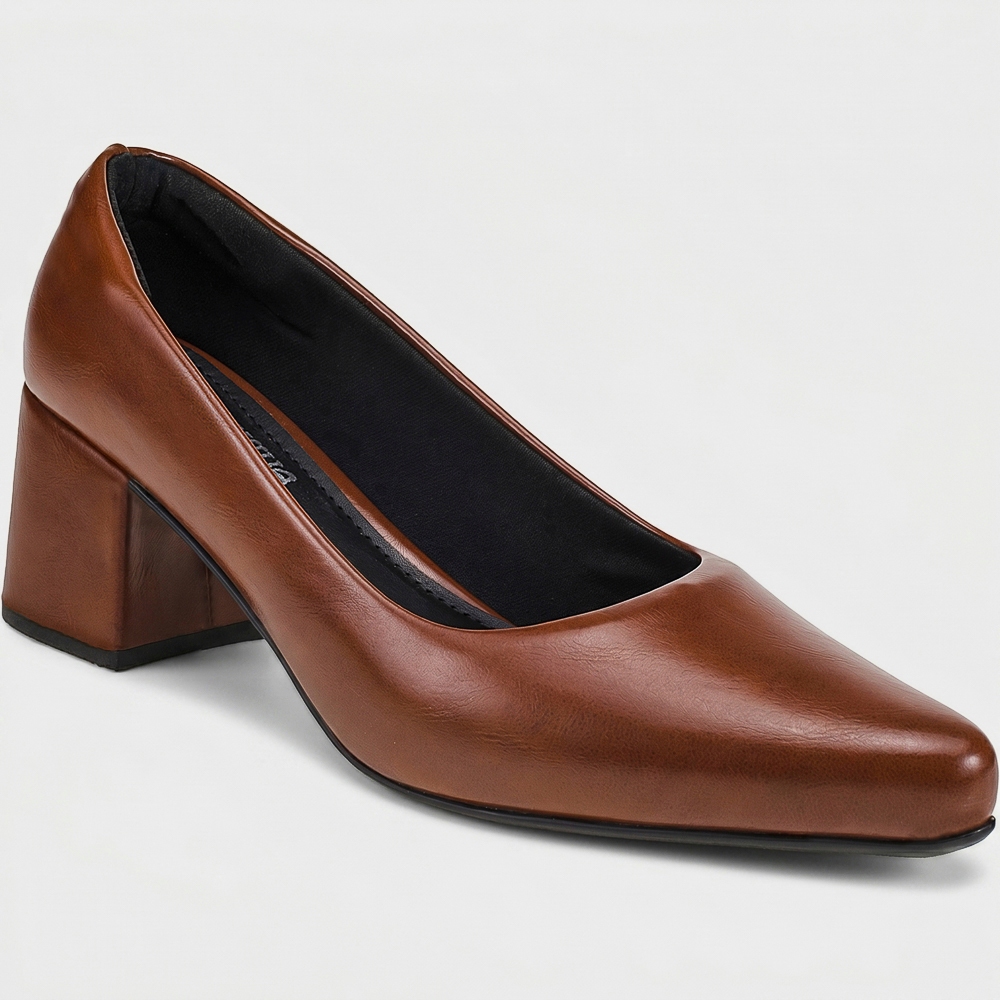 Sapato Feminino Shekinah Scarpin Bico Fino Salto Baixo Confortável Moda