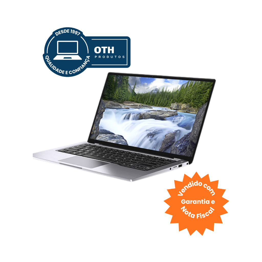 Notebook Dell Latitude 7400 · Tela 14" · Intel Core i7 · 16GB · SSD 256GB