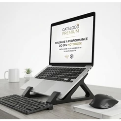 Suporte Mesa Notebook Vertical Escritorio Resistente Apoio De Mesa