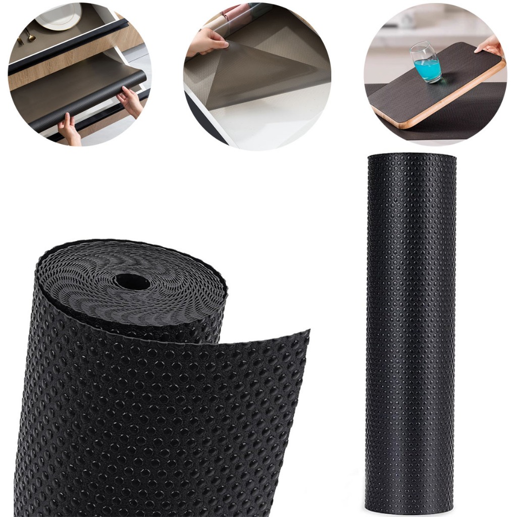Forro Tapete Gaveta PVC Antiderrapante Impermeável 3m x 60cm Protetor Prático