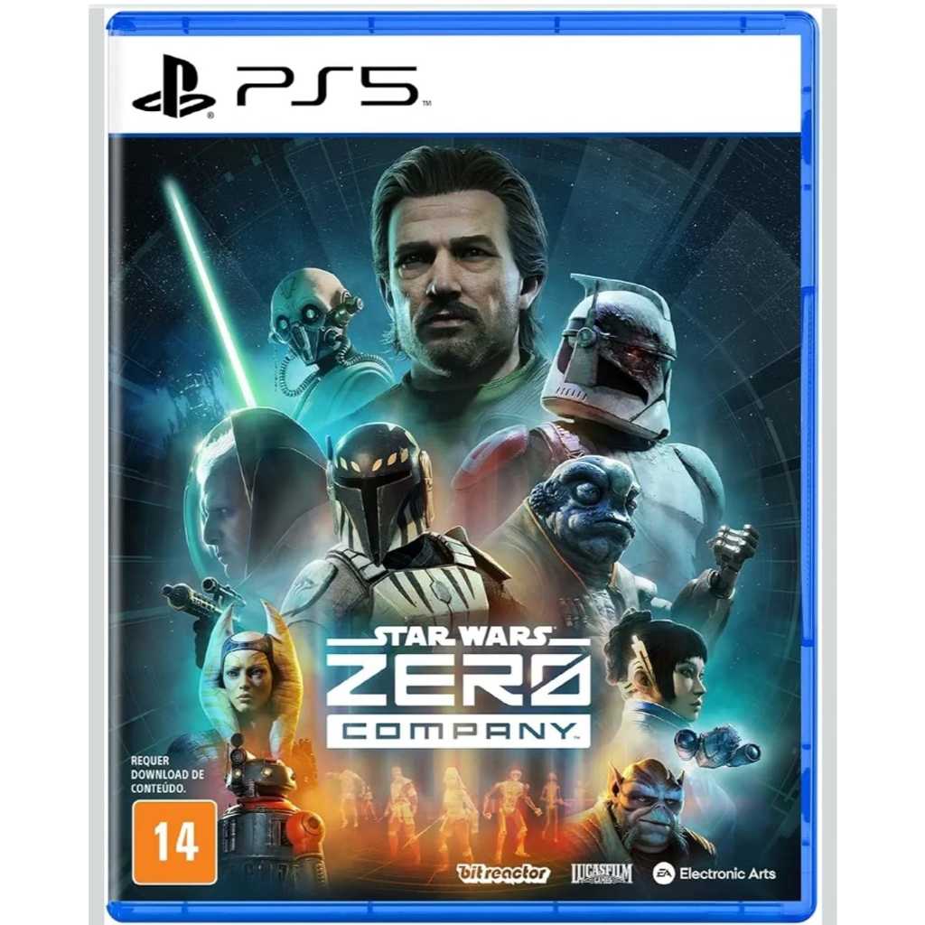 Star Wars Zero Company Ps5 Mídia Física Nacional Lacrado