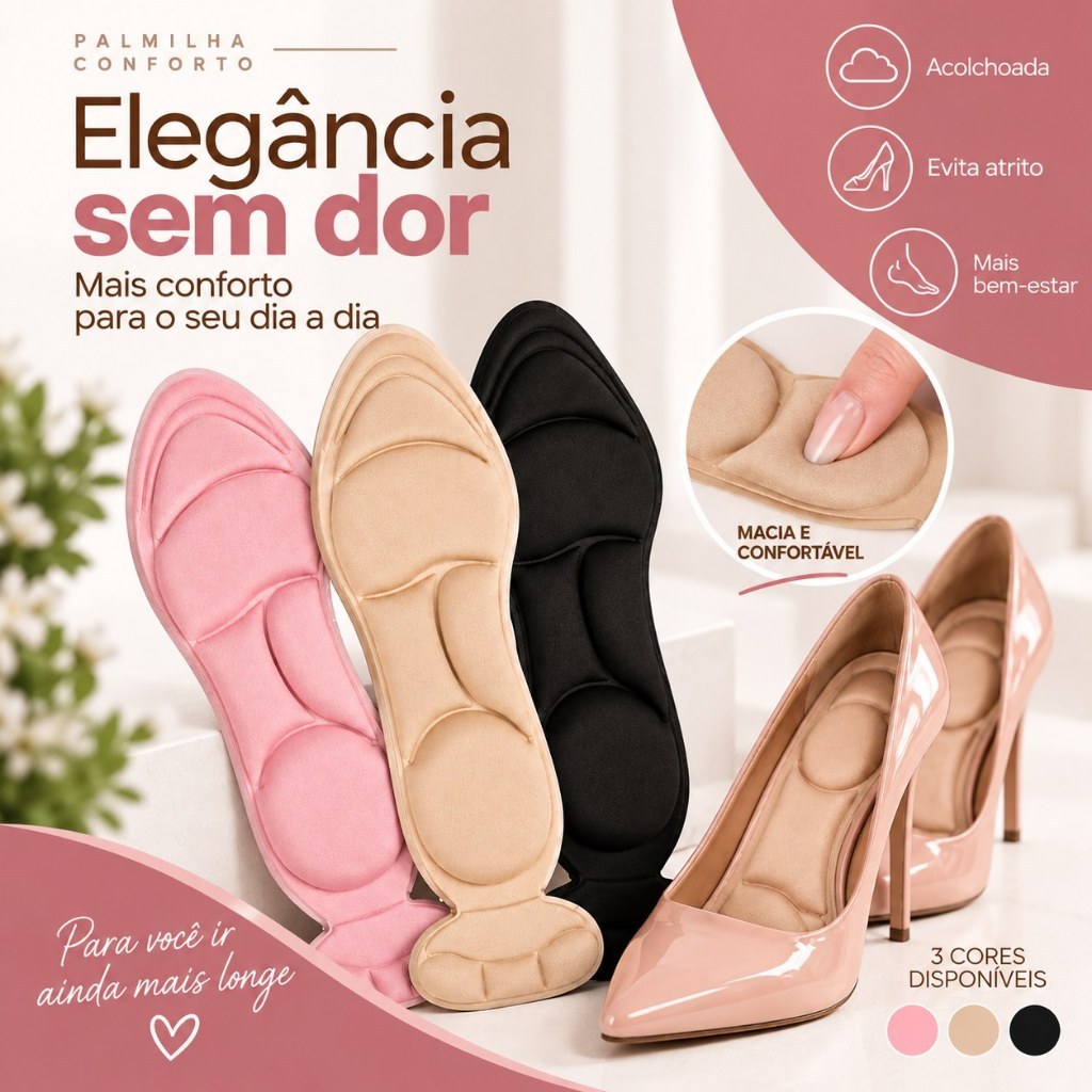 1 a 4 Pares Palmilha Ajuste Sapato Grande Redutor Tamanho Conforto Calcanhar Antiderrapante Para Calçados