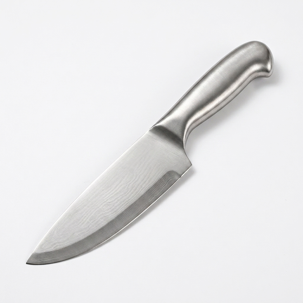 Faca Cozinha 6 Polegadas Aço Inox Lâmina Afiada Cabo Ergonômico inoxidável