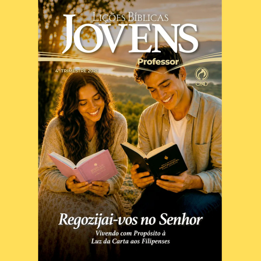 Revista Lições Bíblica Jovens Professor 4º Trimestre 2026