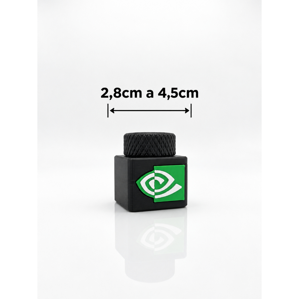 Suporte de placa de video GPU ajustável, NVIDEA. | Vertical Universal