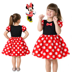 Fantasia Infantil da MINNIE Mouse Disney