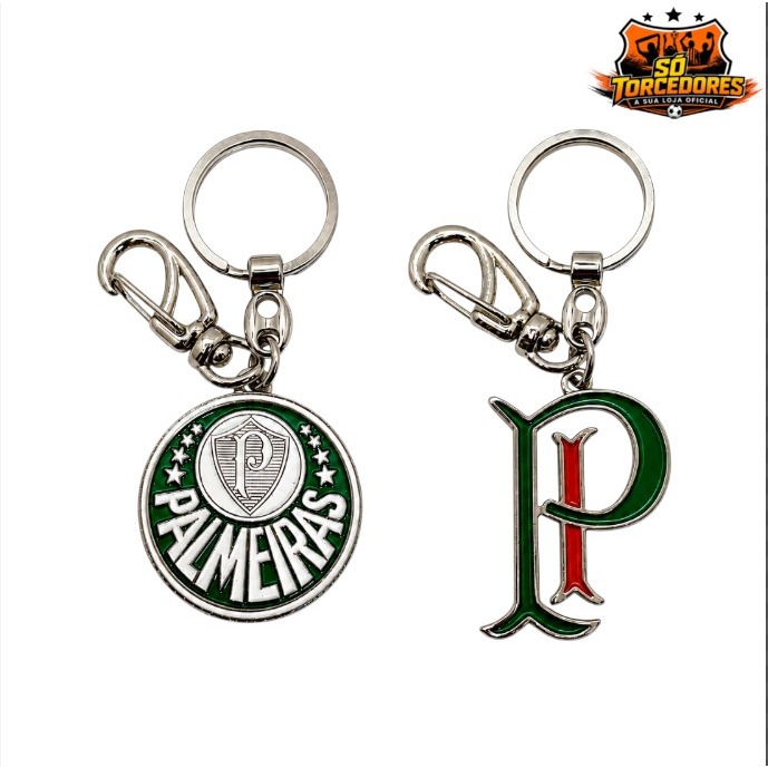CHAVEIRO PALMEIRAS OFICIAL METAL - ESCUDO / RETRÔ PI