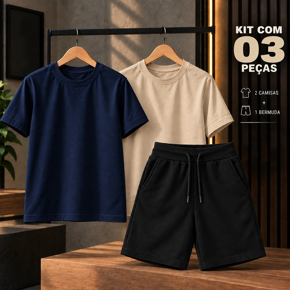 Conjunto Masculino Infantil Festa Conjunto Verão Conjunto infantil para Festa Kit Masculino Camisa Vermelha Festa