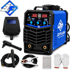 Máquina de Solda MMA 300A IGBT 110V/220V - Inversora Portátil com Display Digital Kit Completo