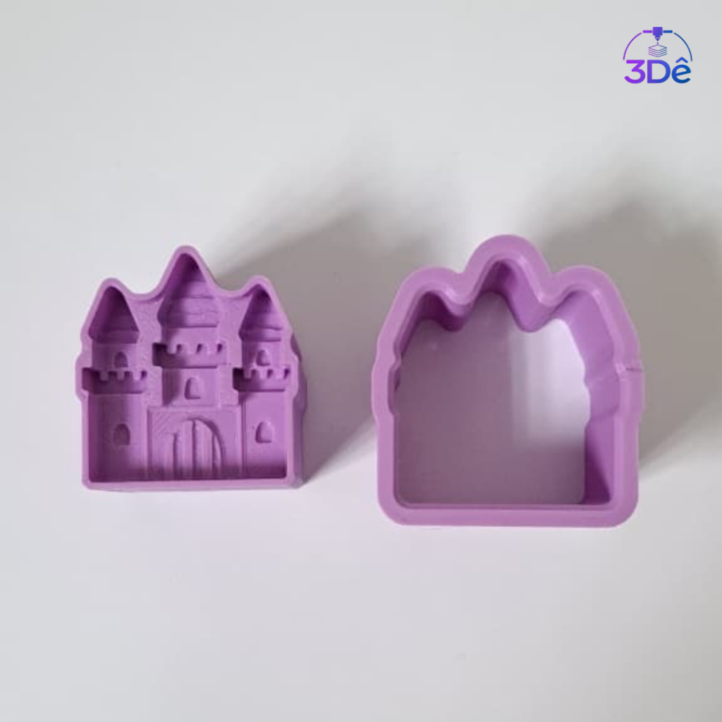 Ejetor Modelador Carimbo de Castelo Para Brigadeiro, Biscoito, Massas Decorativas — imagem 2 de 2