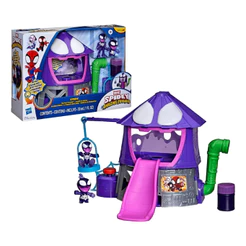 Playset Plk Spidey E Amigos Fábrica Simbiontes Hasbro G1990