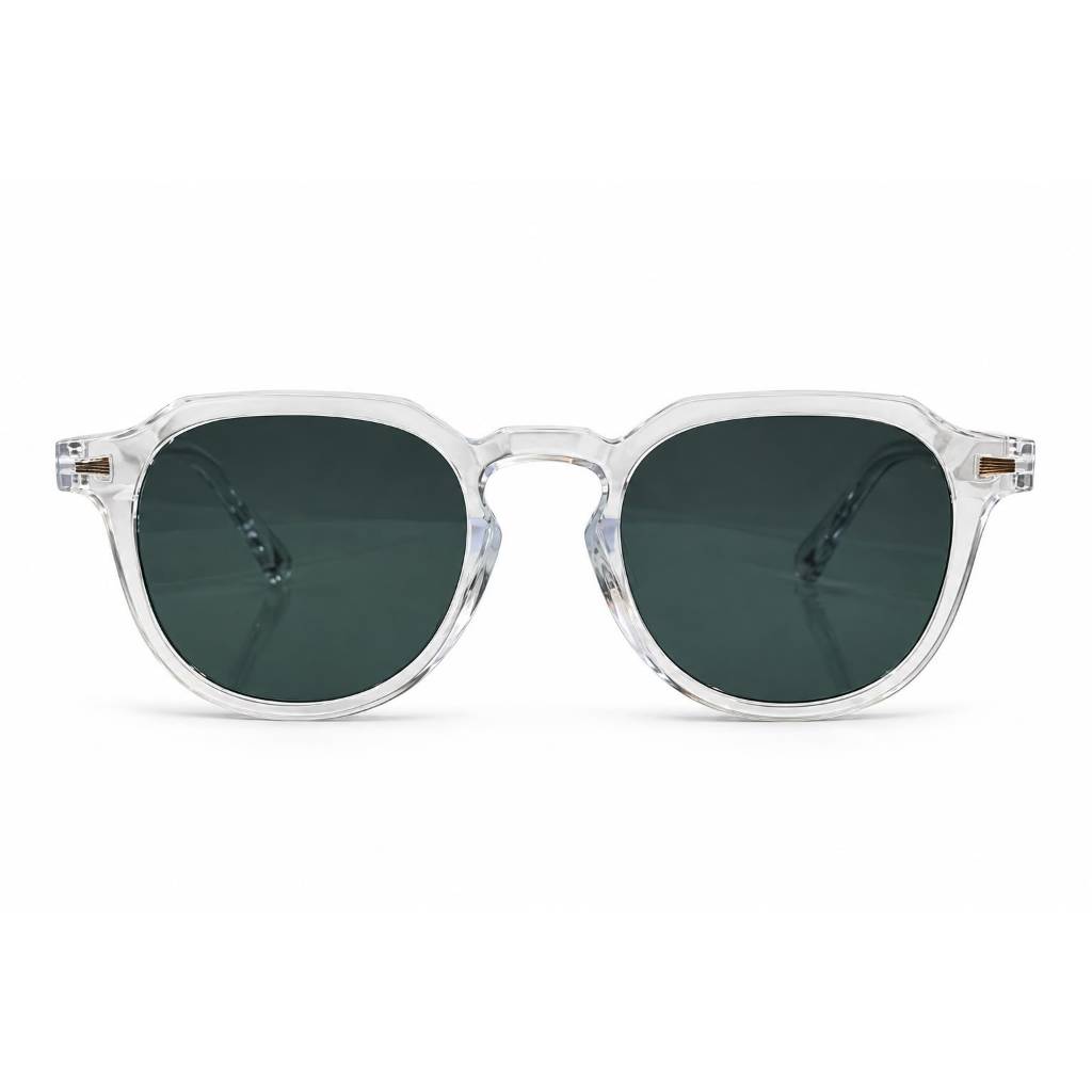 oculos de sol old money quadrado hexagonal unissex proteçao uv400 casual