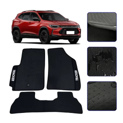 Jogo de Tapetes Automotivo Tracker Turbo 2020 2021 2022 2023 2024 2025 2026 Kit Carro 3 peças