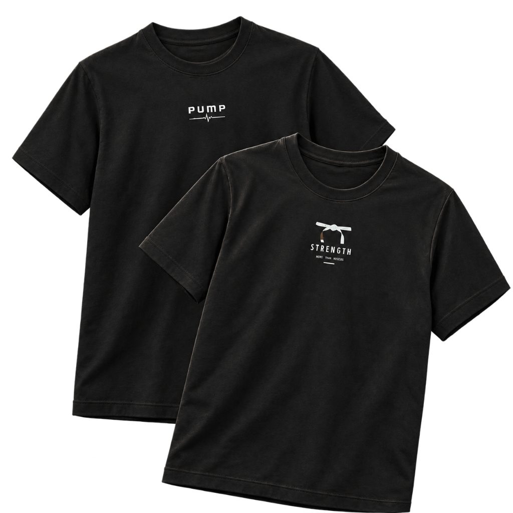Camiseta DryFit Masculina Fitness Leve Respirável para Academia Musculação Kit 2 Peças