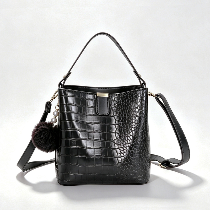 JAMI JAMI Bolsa Média De Ombro Crossbody Com Alça Transversal Feminina De Couro PU B747