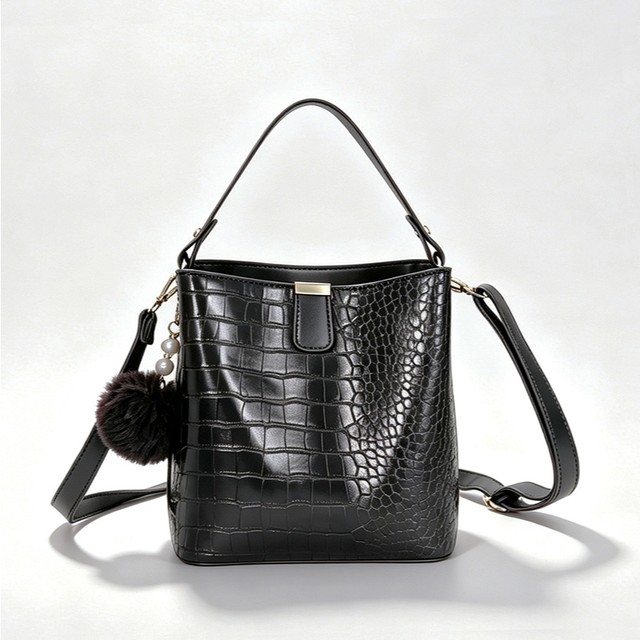 JAMI JAMI Bolsa Média De Ombro Crossbody Com Alça Transversal Feminina De Couro PU B747