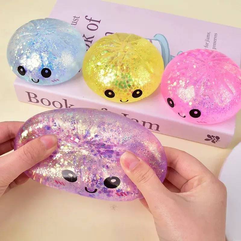 Squishy Surpresa Caixa Misteriosa | Brinquedo Sensorial Antiestresse Fidget Toy Fofo de Apertar