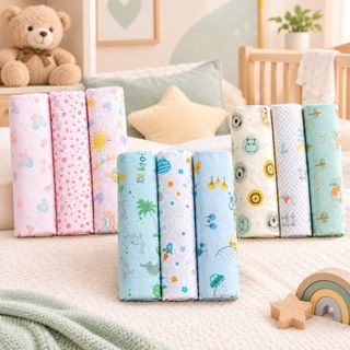 KIT 3 CUEIROS FLANELADOS PAPI 100x80cm - LINHA KARINHO