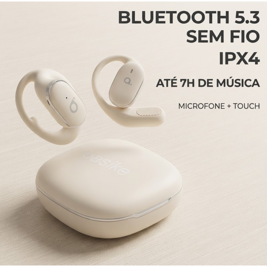 Fone Bluetooth Kimaster TWS500 5.3 sem Fio IPX4