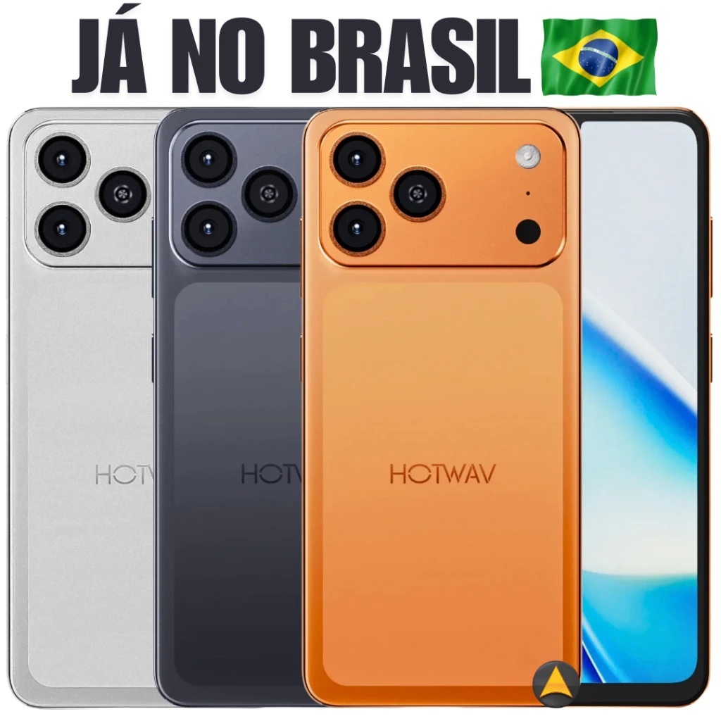 Smartphone Hotwav A17 Pro Max 256GB Memoria 12GB Ram(4+8) Tela LCD 6.75" Envio Imediato!