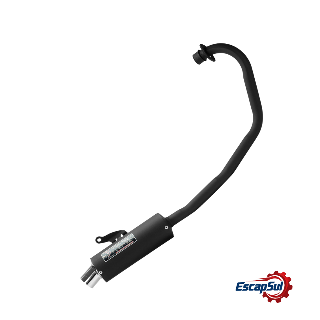 Escapamento Titan 160/fan 160/start160 Mini Turbo Preto 2025