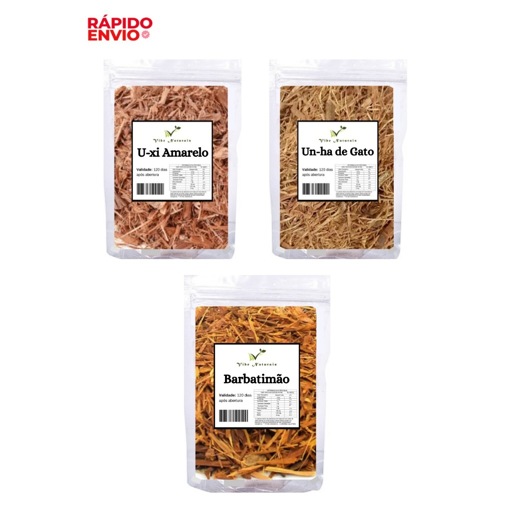 Kit Saúde da Mulher (barbatimão + u.xi + un.ha)