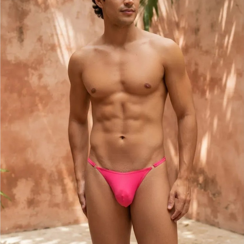 Thong Premium Fio Dental Masculino G-String Viscolycra Sexy Underwear Ricok Couture