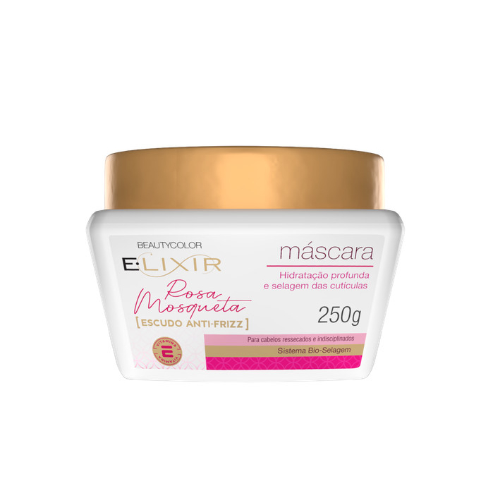 Imagem Máscara Rosa Mosqueta E.lixir BEAUTYCOLOR - Hidratação Profunda – 250g