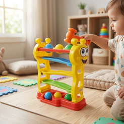 Baby Peia Brinquedo de Bater com Martelinho