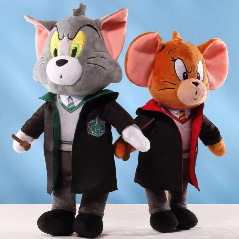 Kit 2 Pelucia Tom e Jerry edição Harry Potter Warner