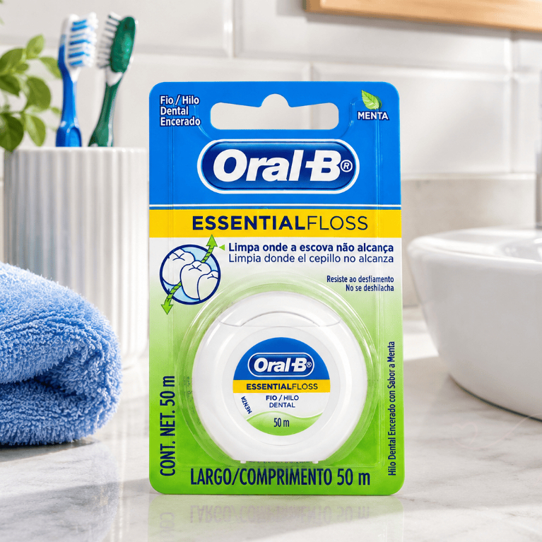 Fio Dental Oral-b Hortelã/Menta 50m — imagem 2 de 2