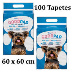 Kit 2 Tapete Higiênico PetLike Good Pad 60x60 - 30 Unidades