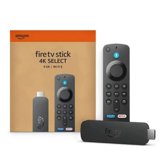 Amazon Fire Stick TV 4k Select Alexa Comando de Voz Original - Preto