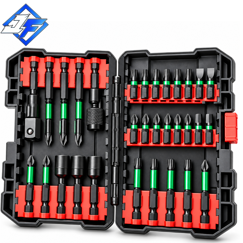 Kit 31 Bits Parafusadeira Elétrica Magnéticos Aço Inoxidável Chave de Fenda Precisão Profissional