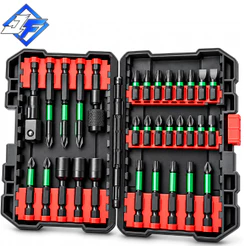 Kit 31 Bits Parafusadeira Elétrica Magnéticos Aço Inoxidável Chave de Fenda Precisão Profissional