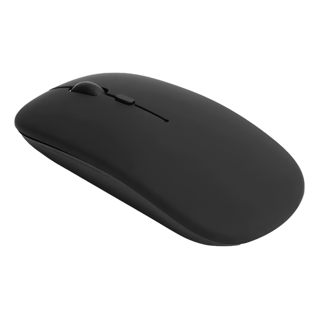 Mouse Óptico Sem Fio Wireless Usb 2.4ghz Ergonômico Para Pc Preto