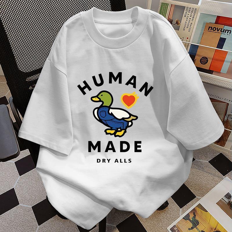 Camiseta Light T-shirt Estampada e Confortável 100% Algodão Oversized Unissex Casual para Dia a Dia Respirável C1869