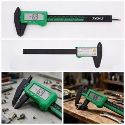 Paquímetro Digital De Alta Precisão Ferramenta De Medição Profissional 150mm RYOKU