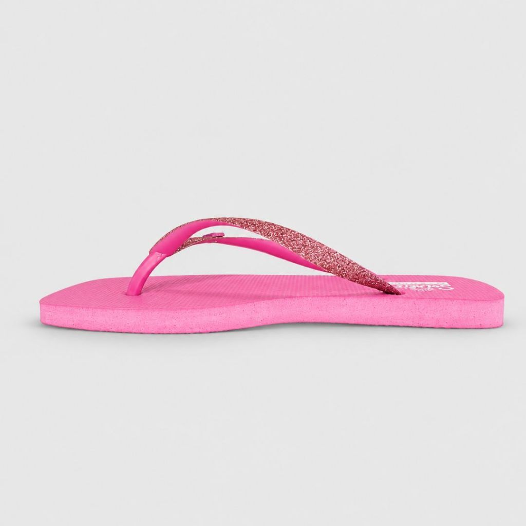 Chinelo Feminino Borracha Magenta Glíter Ramarim 241233-5 · foto 2