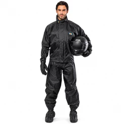 Capa de Chuva Nylon California Race Conjunto Impermeável Motoqueiro Ciclista Forrada À Prova D'Água