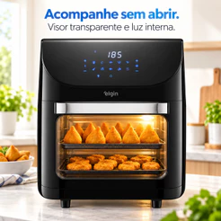 Fritadeira Air Fryer Family Oven Fry Elgin 12 Litros 1900W