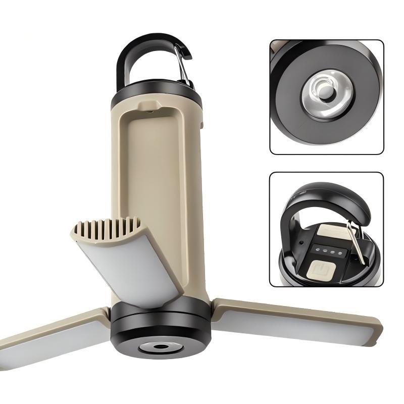 Lâmpada De Acampamento Usb Dobrável Para Churrasqueira &tx em Oferta na Shopee