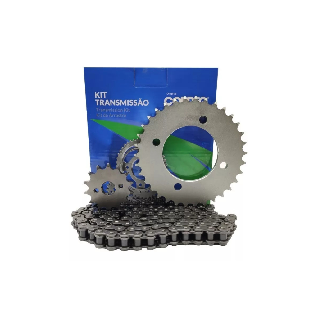 Kit Relação Transmissão Cg 150 Titan Fan 2004 - 2016 Cobreq