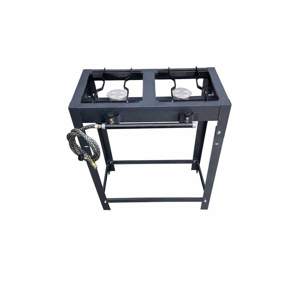 FOGÃO 2 BOCAS INDUSTRIAL SUPER CHAMAS PORTÁTIL
