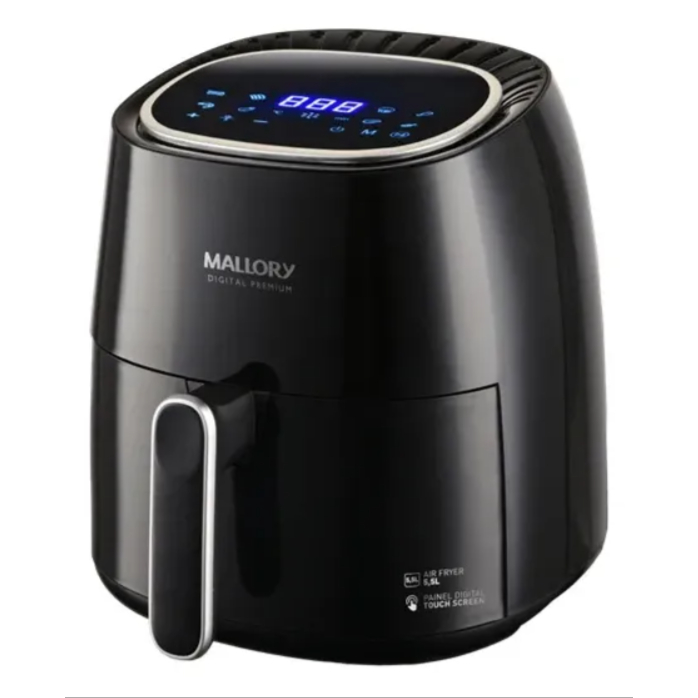 Air Fryer Mallory Digital Premium Xl Touch 5,5lts 127v Preto 127v
